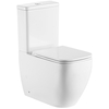 BelBagno BB2197CP-TOR/SC/BB2197T Унитаз-компакт безободковый со смывом TORNADO BelBagno LUCE-TOR BB2197CP-TOR/SC/BB2197T