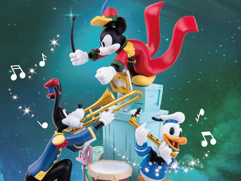Концерт оркестра статуэтка Микки Маус Гуфи Дональд Дак Disney D-Stage