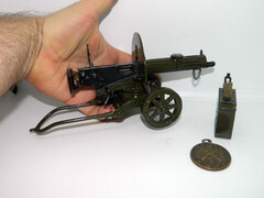 Miniature Maxim gun