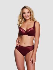 Трусы женские со вставками из сетчатого тюля Senselle by Felina 2020004