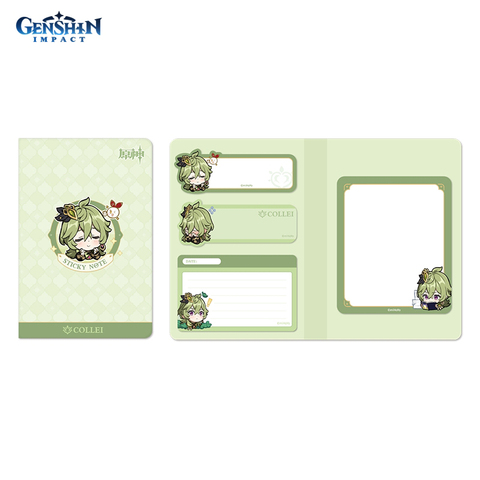 Стикеры для заметок Genshin Impact: Chibi Expression Collei