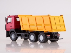 MAZ-6501 dump truck red-orange 1:43 AutoHistory