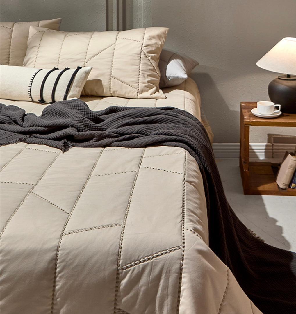 ZEPHYR HOME Покрывало 230х250 Тенсель беж