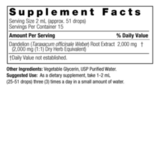 Экстракт кореня одуванчика, Nature's Answer, Dandelion Root, 30 мл 2