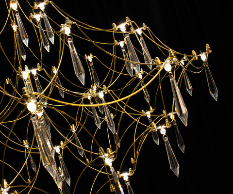 Подвесная светодиодная люстра Kink Light Галанта 07881-80,33(21)