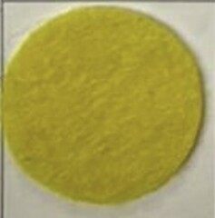 Фетр средней жесткости 2 мм, ш. 1 м, 215,4 гр/м2, лимонный