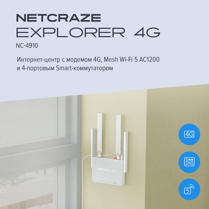 keenetic | Netcraze Explorer 4G - фото 6