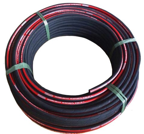 Шланг ВД, 2SN-08, 350 bar (на метраж) (бухта 100м)