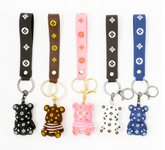 Брелок Мишка Модный в ассорти. цена за шт.