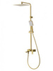 WONZON & WOGHAND CUBE WW-88739016-BG Душевая система, брашированное золото