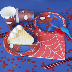 Тарелки, Паучок, Героическая тема №2, 18 см, 6 шт.