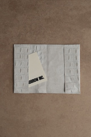 Обложка на паспорт SUEDE PASSPORT CASE CROCODILE