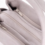 Сумка Саломея 214 итальянский светло-серый