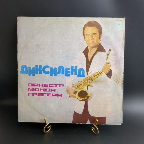 LP Оркестр Макса Грегера - Диксиленд. Джаз. Виниловая пластинка 12 дюймов. Лицензия Гамбург