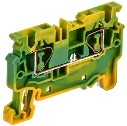 ARMAFIX Клемма пруж. CX4 PE 4мм2 проходная зазем. IEK
