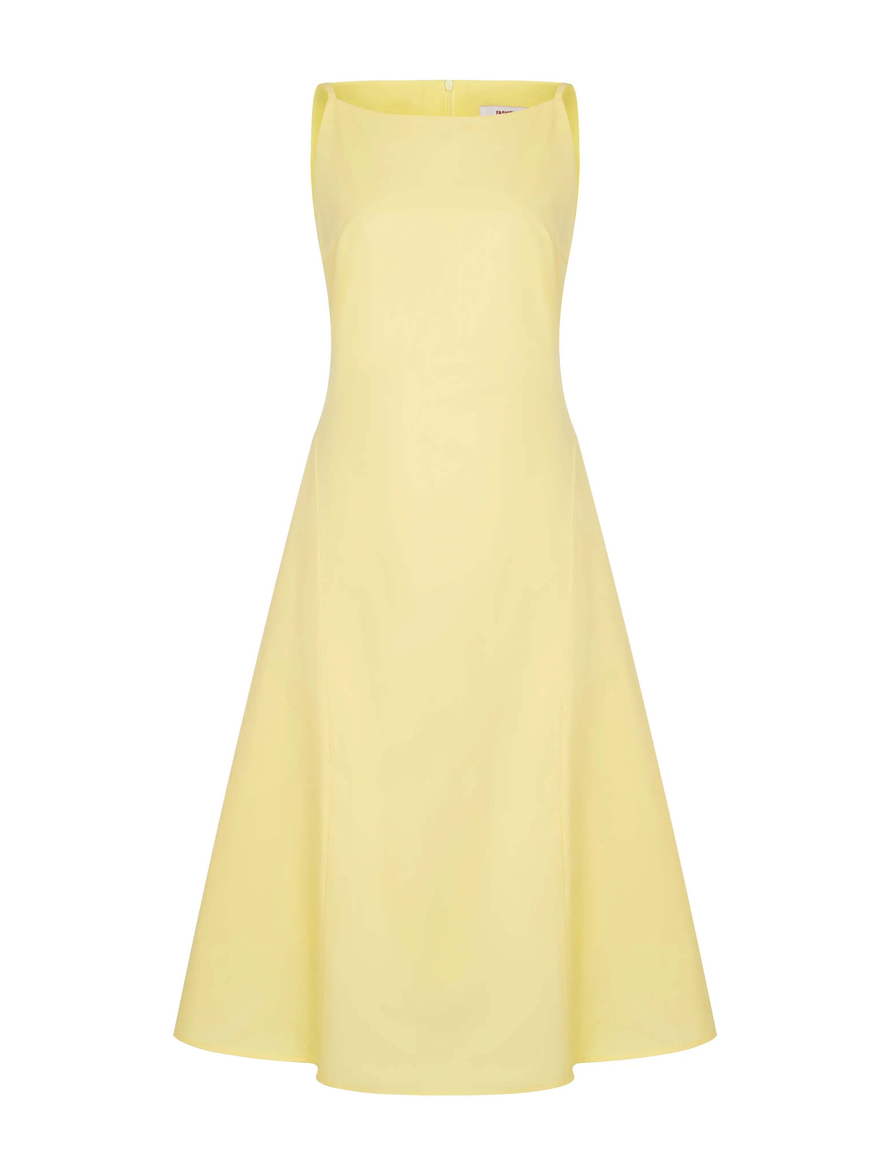 Платье миди из хлопка