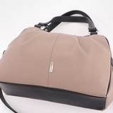 Сумка Саломея 187 норвежский тауп + черный