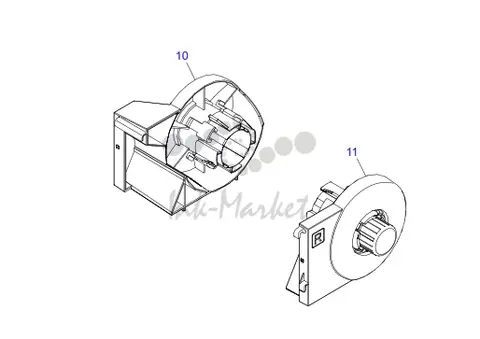 Epson Right Paper Roll Holder  - 1582487 / 1535386