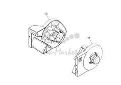 Epson Right Paper Roll Holder  - 1582487 / 1535386