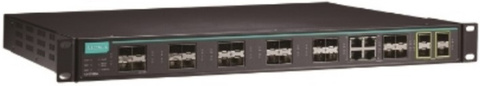 Коммутатор управляемый MOXA ICS-G7528A-20GSFP-4XG-HV-HV-T