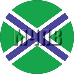 Купить Наклейка на машину МЧПВ круглая d10 см в Магазине тельняшек