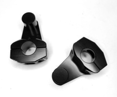 Проставки руля Arashi c 22 мм на 22 мм черные