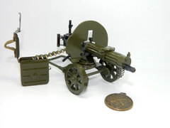 Miniature Maxim gun