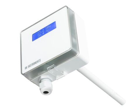 Канальный датчик влажности с сенсором температуры RHT Duct HK Instruments
