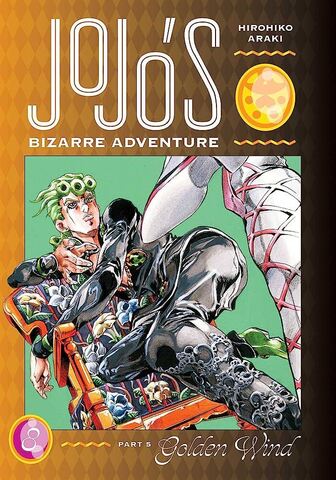 JoJo's Bizarre Adventure: Part 5 - Golden Wind Vol.8 (На Английском языке)