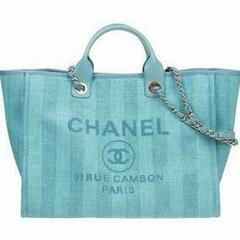 Сумка Chanel Shopping бирюзовый