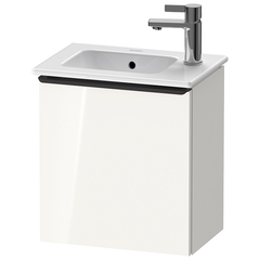 Duravit D-Neo Тумбочка подвесная, 440x410x274, 1 дверка, цвет: белый высокоглянцевый DE4259R2222 фото