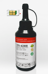 Заправочный комплект TN-420H для Pantum  P3010/P3300/M6700/M6800/M7100/M7200, черный. Ресурс 3000 стр. (с чипом)
