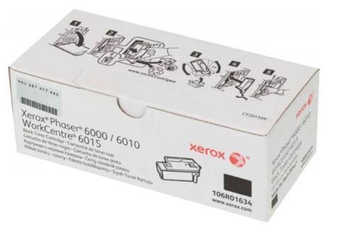 Лазерный картридж Xerox 106R01634 черный