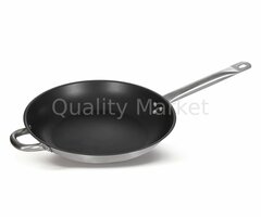 Сковорода Luxstahl 360/50 из нержавеющей стали, антипригарное покрытие