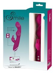 Фиолетовый вибратор A & G-Spot Rabbit Vibrator для стимуляции зон G и A - 23,6 см. - 