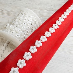 Стразы для рукоделия клеевые на нитке 