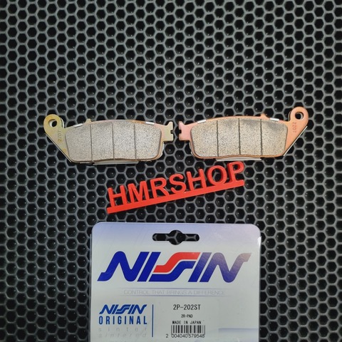 NISSIN Тормозные колодки 2p-202ST Honda CBR 1000F CBR 600F CBF 600 CB 600 CB750F2 CBF 1000 VFR750 PC800 ST1100 CBR400RR