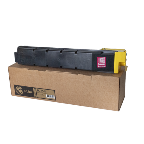 Тонер-картридж БУЛАТ s-Line TK-8505Y для Kyocera TASKalfa 4550ci (Жёлтый, 20000 стр.)