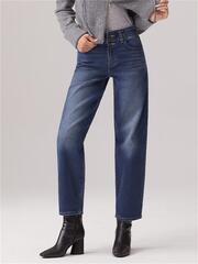 Женские свободные прямые джинсы Levi's Baggy Dad A6267-0002, Утепленные