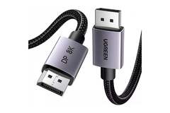 Кабель  UGREEN DP120 (25906) DisplayPort 1.4 Male to Male 8K Cable, 3м, серый