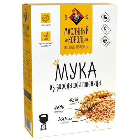 Масляный король мука из зародышей пшеницы 300 г