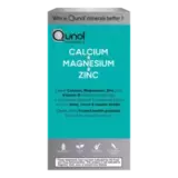 Добавка с Кальцием, Магнием и Цинком, Calcium Magnesium Zinc, Qunol, 180 таблеток 2