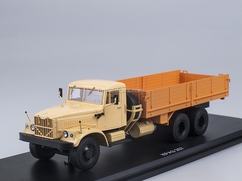 KRAZ-257B1 board beige-orange 1:43 Start Scale Models (SSM)