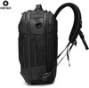 Картинка рюкзак для путешествий Ozuko 9229L Black - 4