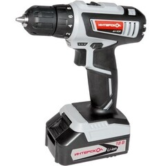 Шуруповерт Интерскол акк. шуруповерт ДА-18ЭР (Li-ion, 2 аккум., 1,5Ач)