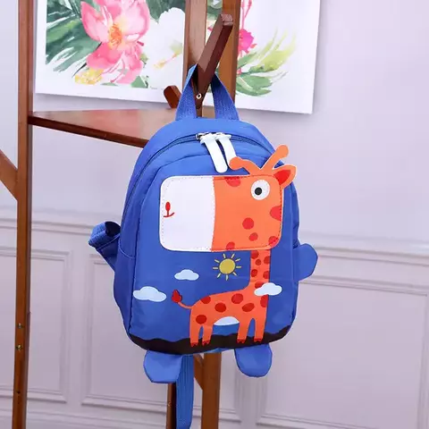Çanta \ Bag \ Рюкзак Cute Giraffe blue