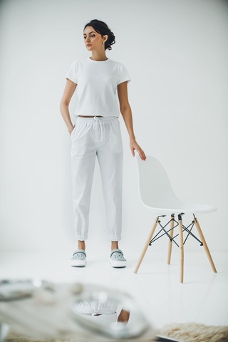 Брюки женские м538 сансара белый