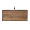BelBagno KEP-120-MNO-W0 Столешница из керамогранита без отверстия под смеситель 1204x462 KEP-120-MNO-W0 Marmo Nero Opaco