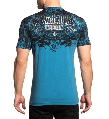 Xtreme Couture | Футболка мужская GILDED HERALDRY X1959 от Affliction спина