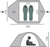 Картинка палатка туристическая Btrace Talweg 2+  - 2